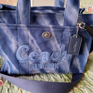 Coach Cargo Tote Bag - Tie Dye Cotton Bag